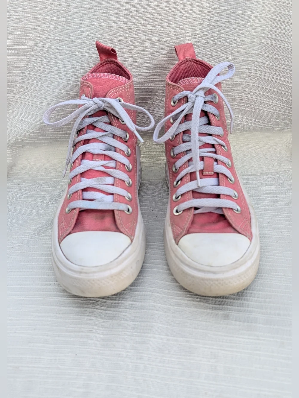 Converse Chuck Taylor All Star Platform High Top Sneakers - Pink Youth Size 3.5